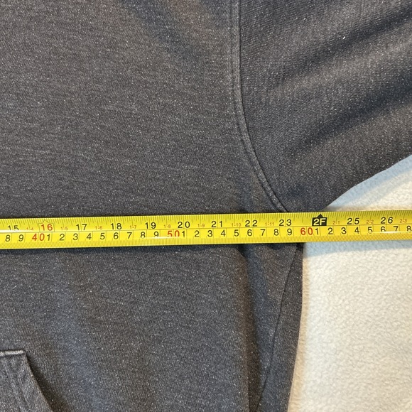 Vtg Orange County Chopper Hoodie Mens Medium Large Faded Black Distressed Y2K - Picture 9 of 10